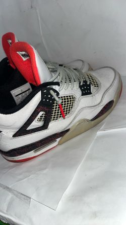 Air Jordan 4 Retro Bright Crimson Size 7.5  Flight Nostalgia