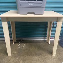 Kids Desk Or Work Table And Printer