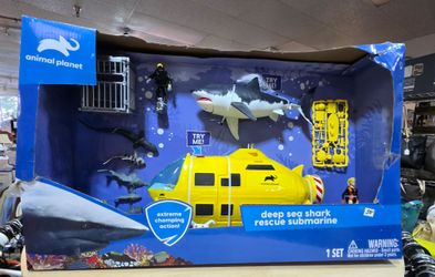 New, Animal Planet Shark Rescue Submarine. PLEASE READ DESCRIPTION