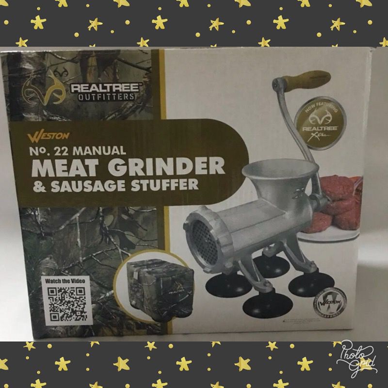 Realtree Outfitters™ Manual Meat Grinder by Weston® 