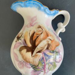 Norcrest Fine China Hand Decorated Pitcher