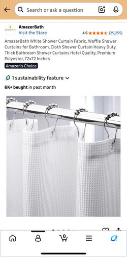 Shower curtain