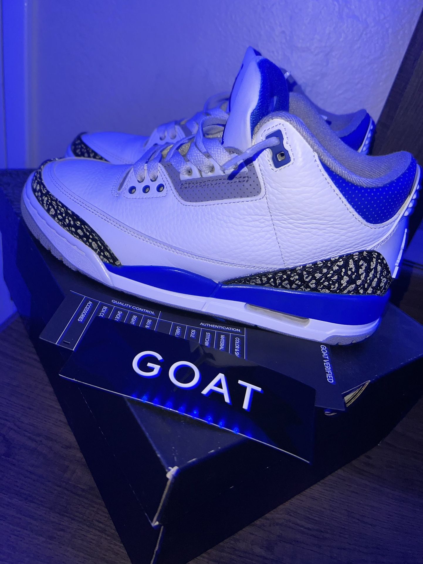 Jordan 3s Blue Racers for Sale in Victorville CA OfferUp