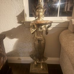 Large THAI Silver Sculpture Buddha