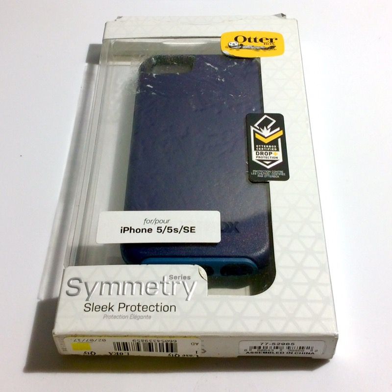 iPhone 5, 5s, SE - Otterbox Symmetry Series Case - Blueberry