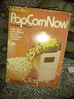 Popcorn maker