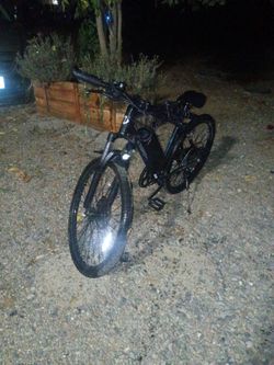 E bike black adult size
