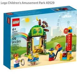 NEW LEGO Kids Children Amusement Park Building Blocks Bricks Toy Build Up Set