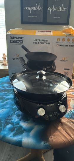Nuwave Hot Wok Induction Cooktop 9-in-1