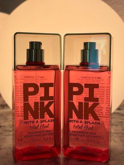 Pink with a splash