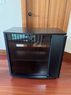 TV stand cabinet on wheels 