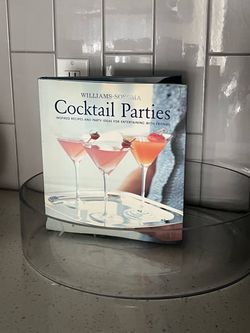 Williams-Sonoma Cocktail Parties Hardcover Book