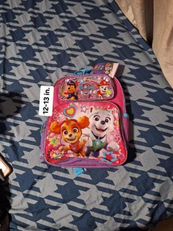 Paw Patrol Backpack 12-13 inches tall