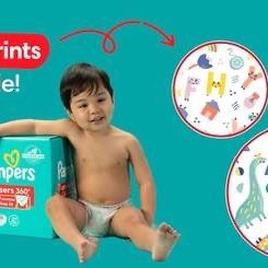 Pampers Cruisers 360 Diapers - Size 6