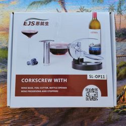 Corkscrew Wine Opener Set