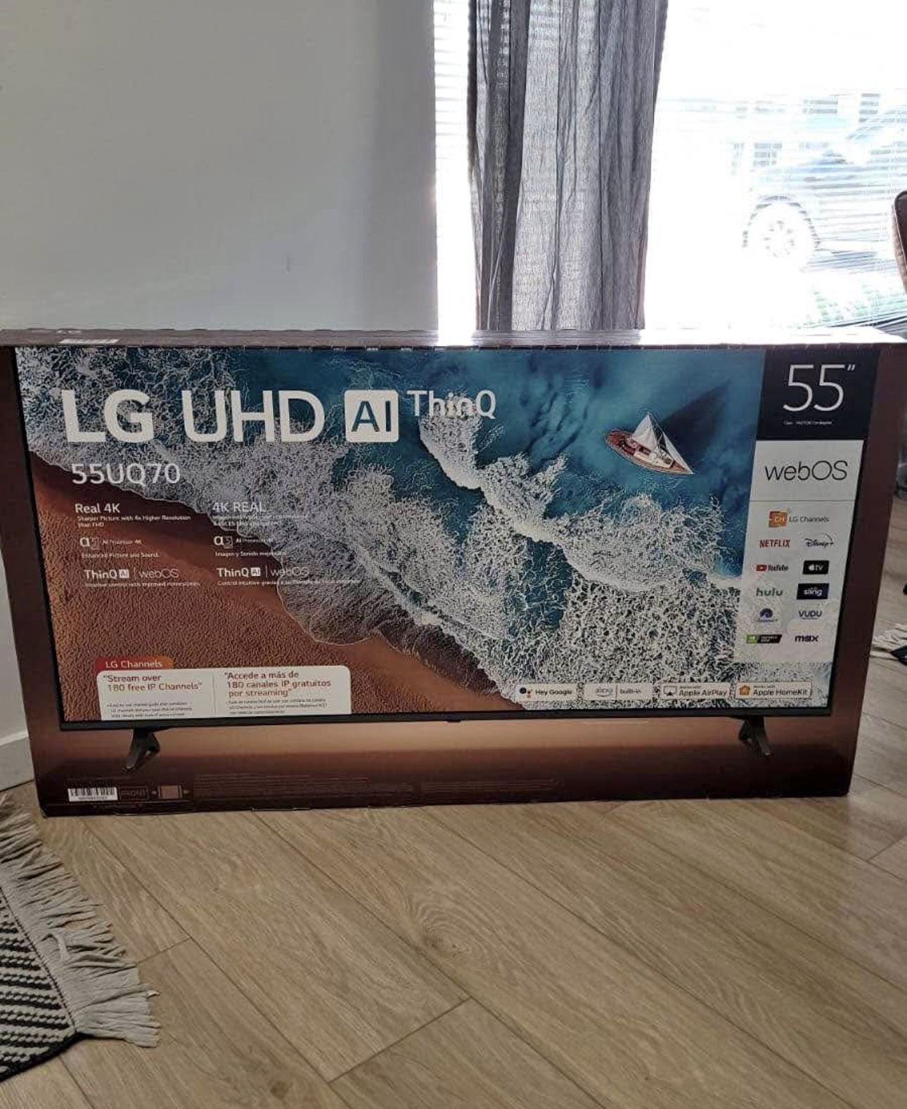 55” Lg UHD Smart 4K Tv LCD LED