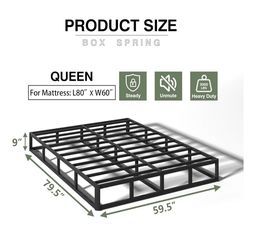 Queen Box Spring/ Bed Frame
