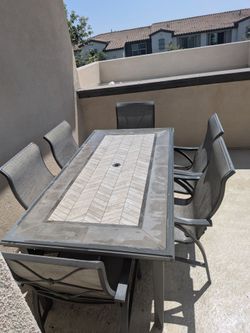 Large Patio Dining Table