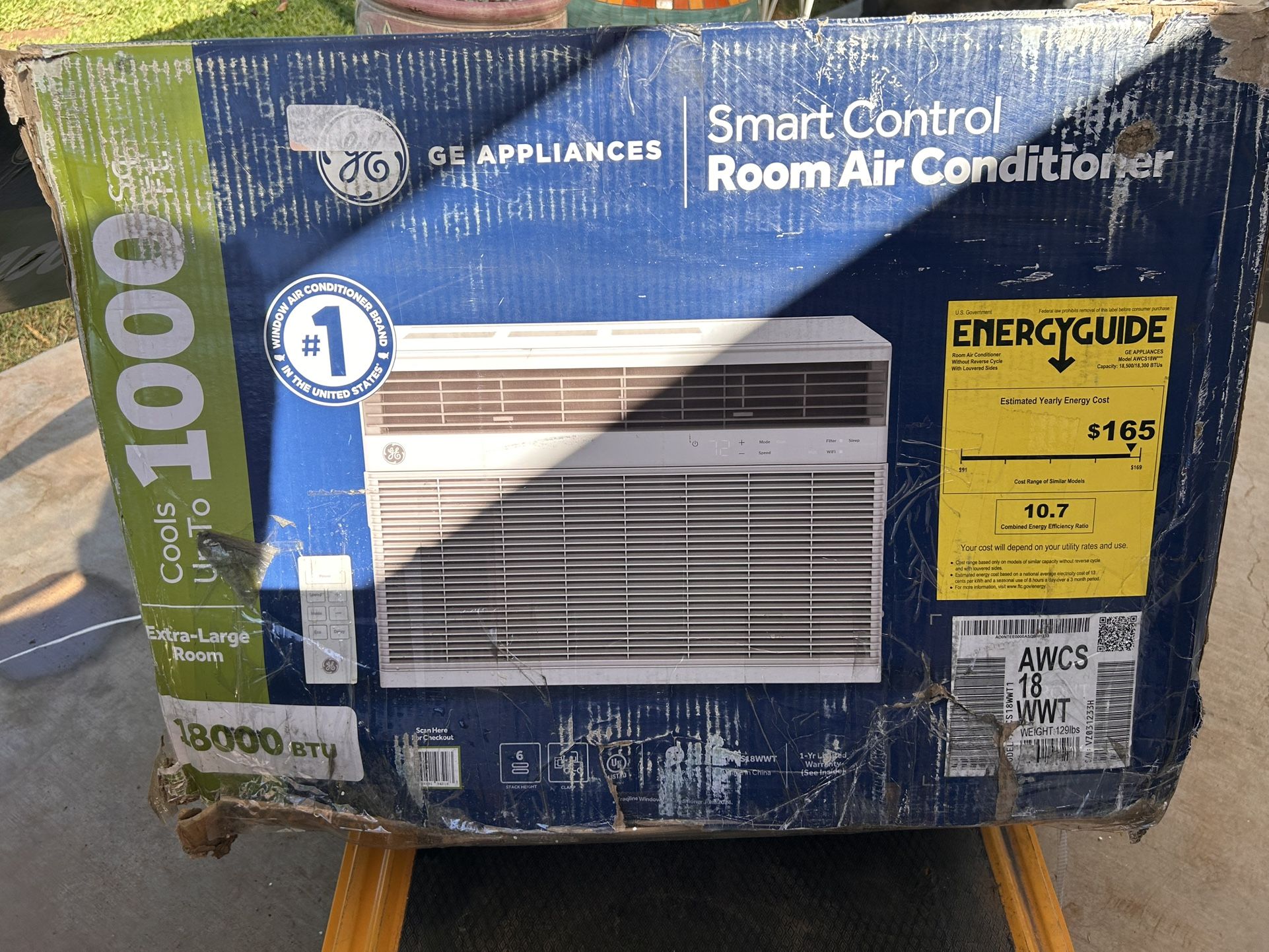 New 18,300 BTU Smart Window Air Conditioner That Cool XXL Rooms Of 1000sq-ft