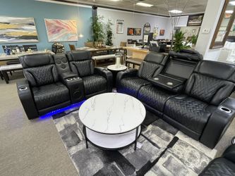 Power Recliner Sofá And Loveseat