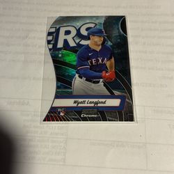 2024 Stadium Chrome Topps Rookie Wyatt Langford