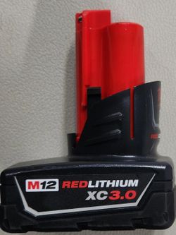 Milwaukee M12 Redlithium XC 3.0 Battery