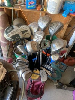 Miscellaneous Golf ⛳️ Clubs, Bag, Balls And Tees 1.00 And Up