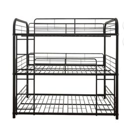 Triple Bunk Bed Full Size