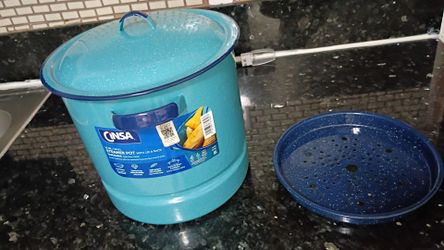 CINSA. STEAMER POT.. 15 Qt.