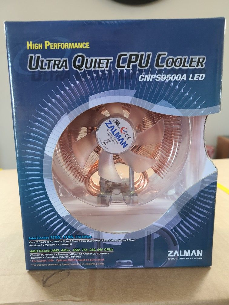 Zalman CNPS9500A LED - Brand New