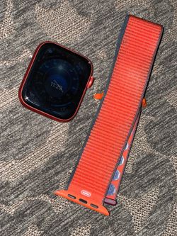 Apple Watch Series 6 44mm With Red Band 