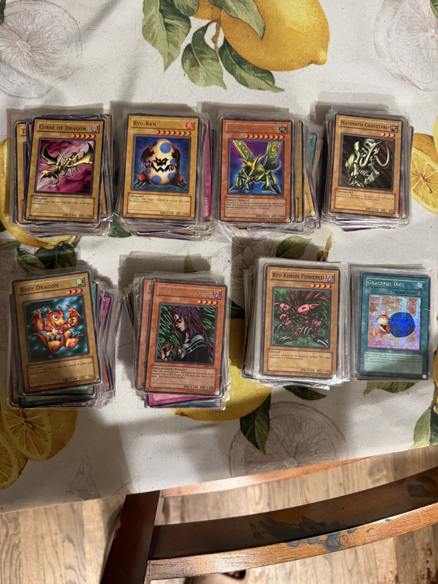 Vintage Yu-Gi-Oh Card Lot Yugioh Pokémon