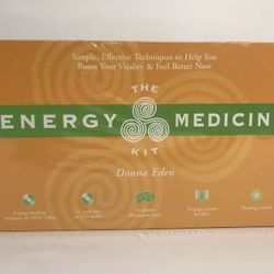 THE ENERGY MEDICINE KIT: BY DONNA EDEN **SEE PICS/DESCR FOR FULL DETAILS** 🔥 (FACTORY SEALED/BRAND NEW) **AVAILABLE**