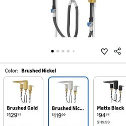 BESy Waterfall Roman Tub Faucets, Deck Mount Bathtub Faucets Set, Garden 3 Holes Two Handles Widespread Bath Tub Filler Tub Faucets with Valve, cUPC S