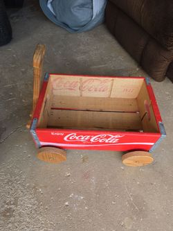 ANTIQUE Cocacola wagon