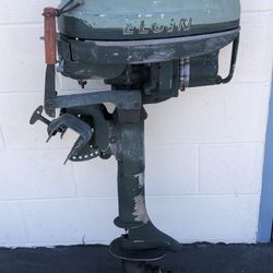 Elgin Vintage Outboard Engine 