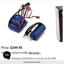 Traxxas VXL 4S ESC Combo Motor