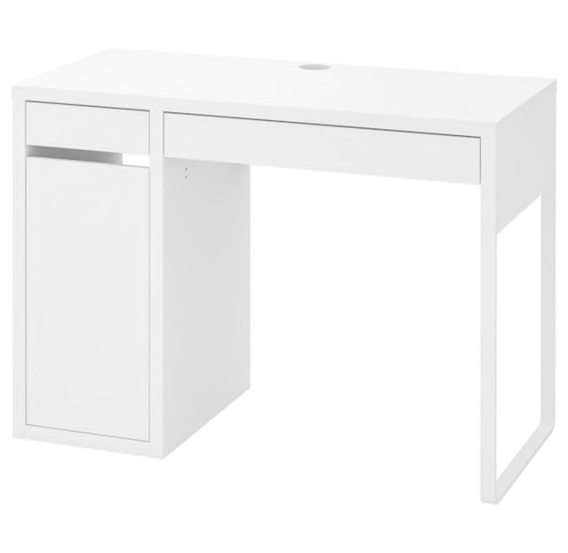 White desk IKEA