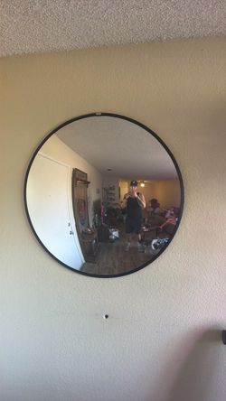 Fish eye mirror