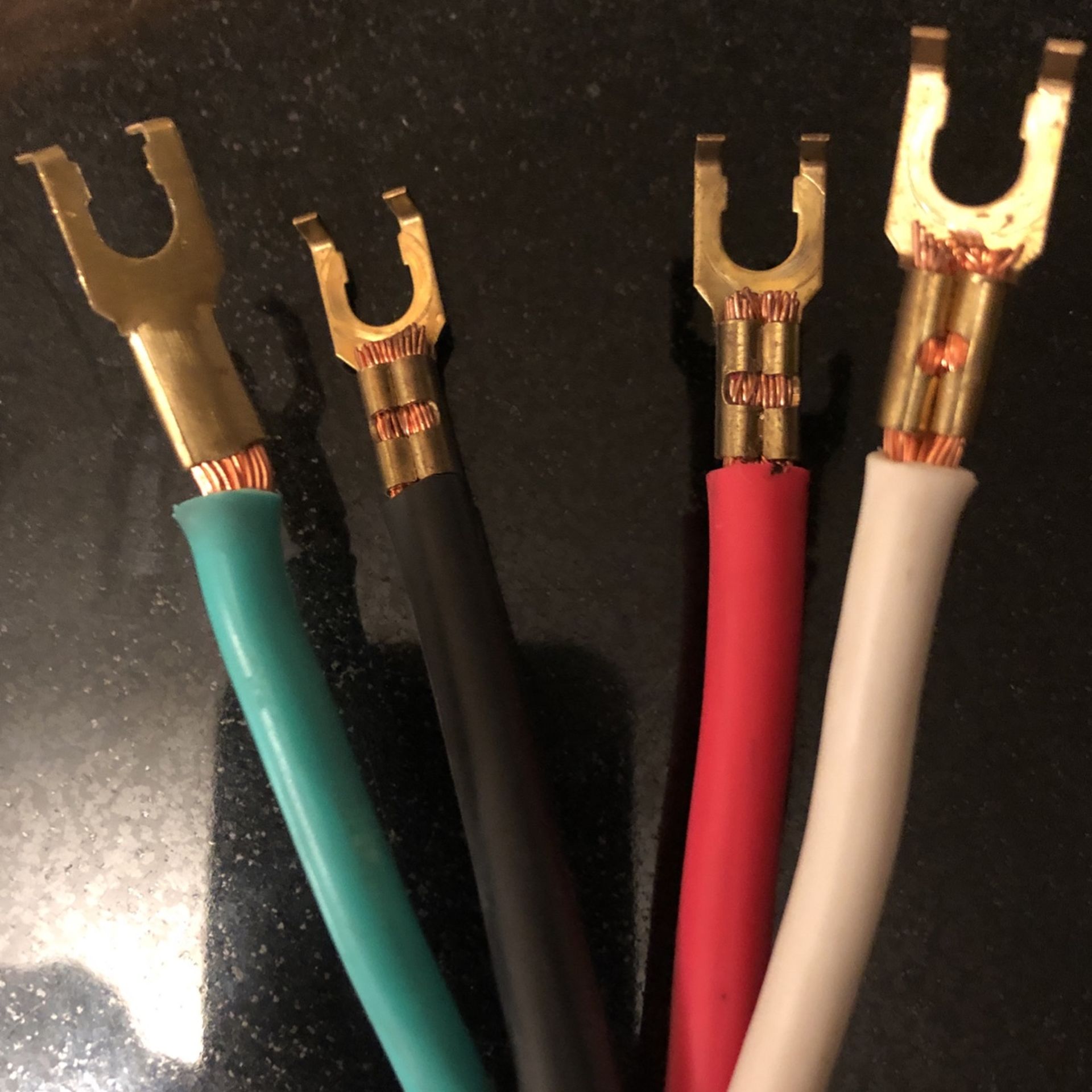 48” 6 Gauge 240v Electrical Power Cord - 4 Wire