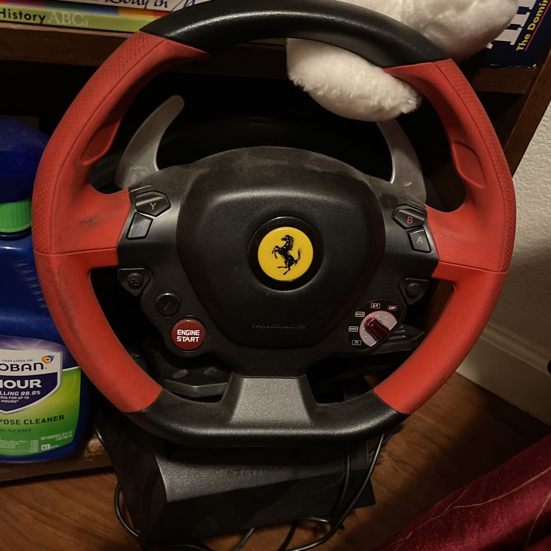 Xbox One Console Driving Sim (Wheel & Brake/gas Pedal Box)