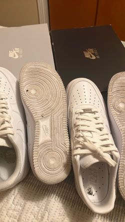 White ‘07 Air Force’s sizes 9 & 9.5