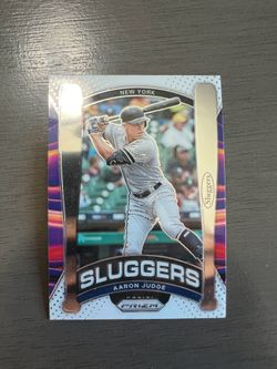 2021 Panini Prizm Aaron Judge Sluggers #SL14 New York Yankees Insert
