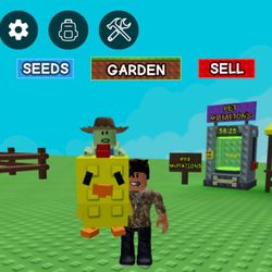 Chicken Zombie Grow A Garden!