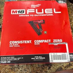 Milwaukee M18 Nailer