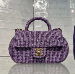 Chanel Mini Sequin Flap Bag  authenticated