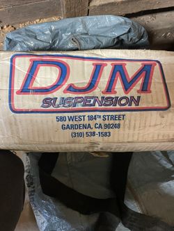DJM Suspension Drop Springs
