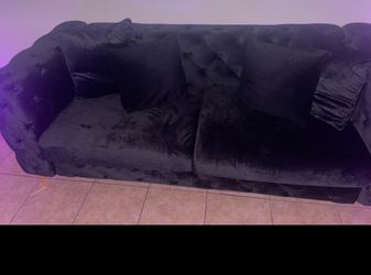 Black couch