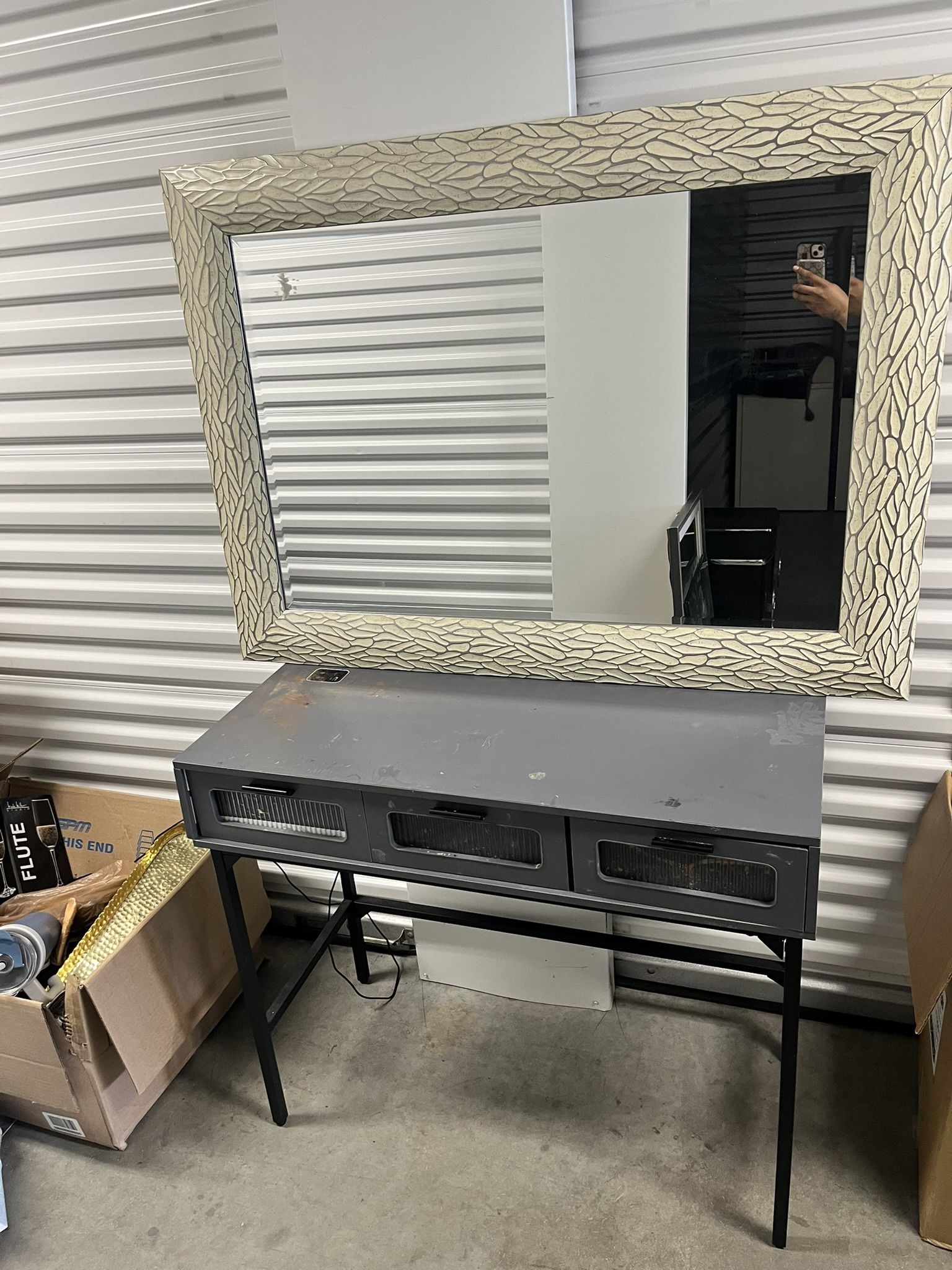 Mirror And Vanity