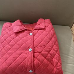 Resistant Lightweight Red Puffer Jacket